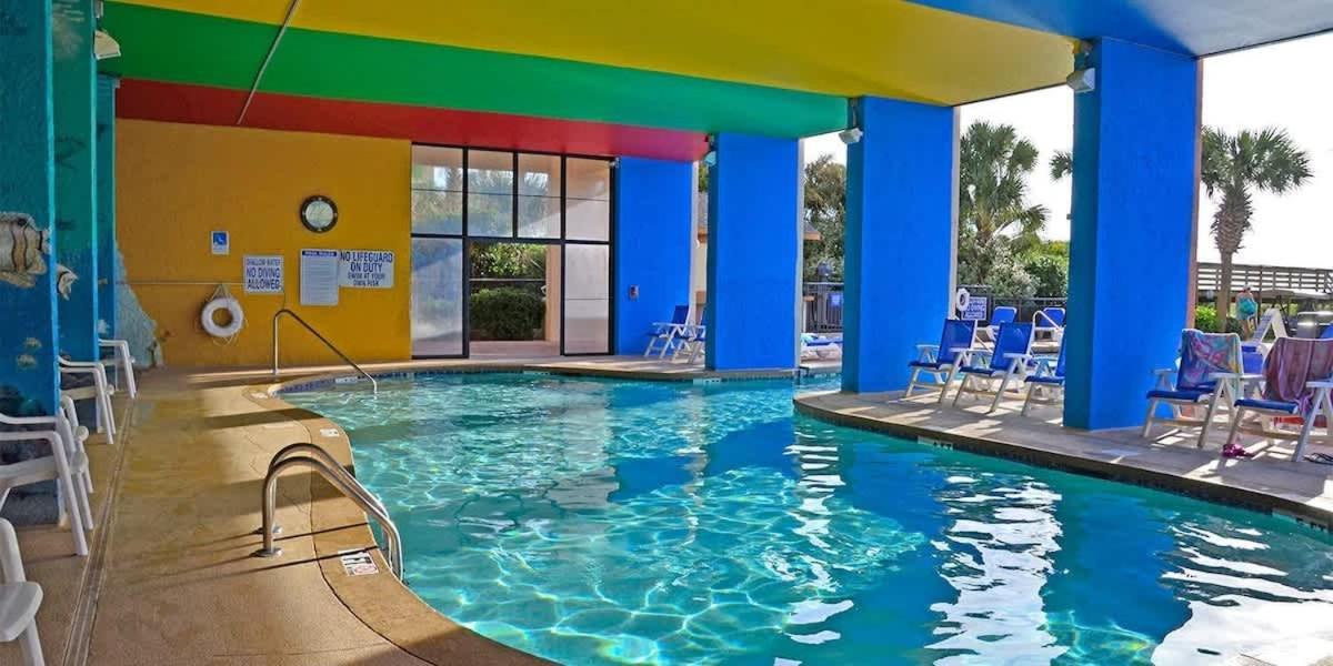 *Ocean View Beauty*King Bed*Rooftop Pool*Beach*Hot Tubs*M123 Myrtle Beach Ngoại thất bức ảnh