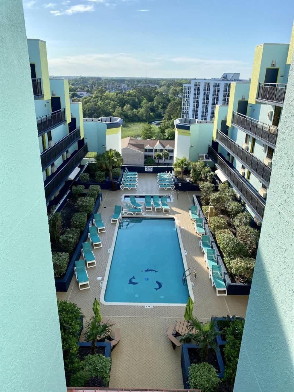 *Ocean View Beauty*King Bed*Rooftop Pool*Beach*Hot Tubs*M123 Myrtle Beach Ngoại thất bức ảnh